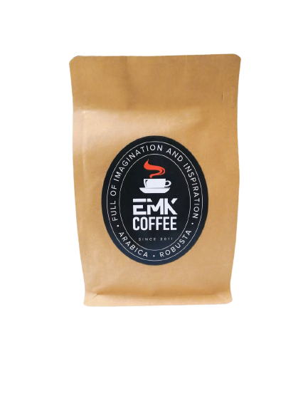 Кофе в зернах в упаковке 250г с логотипом  - фото