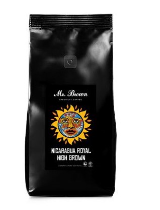 Кофе в зернах в упаковке 250г с логотипом заказчика - фото