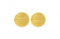 Шоколадные монеты 6г «Спасибо»/шокбакс/биткоин/евро горький шоколад, в коробках по 500 штук - фото