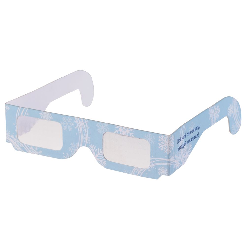 Новогодние 3D очки «Снежинки» - фото