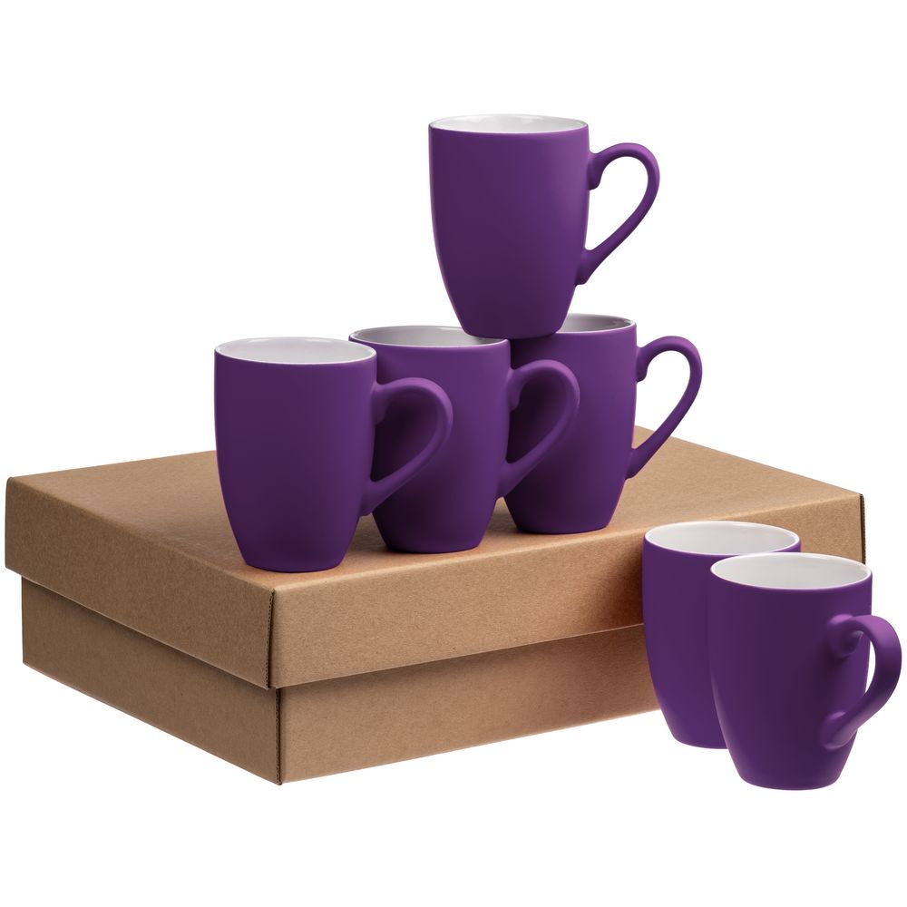 Набор кружек Good Morning c покрытием софт-тач - фото