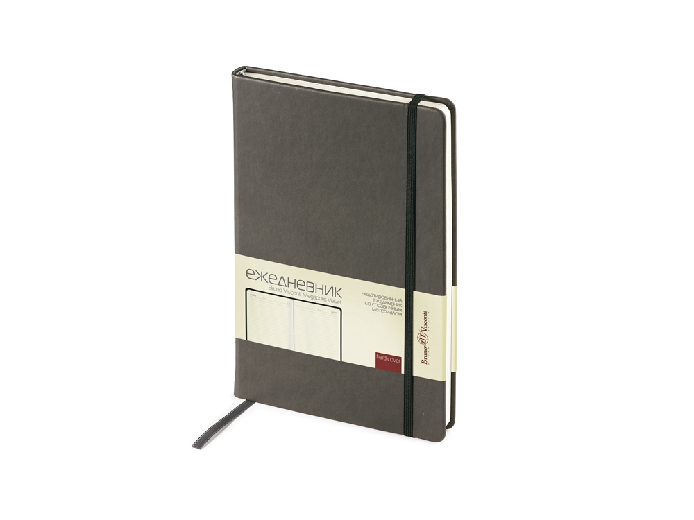 Ежедневник недатированный А5 «Megapolis Velvet» - фото