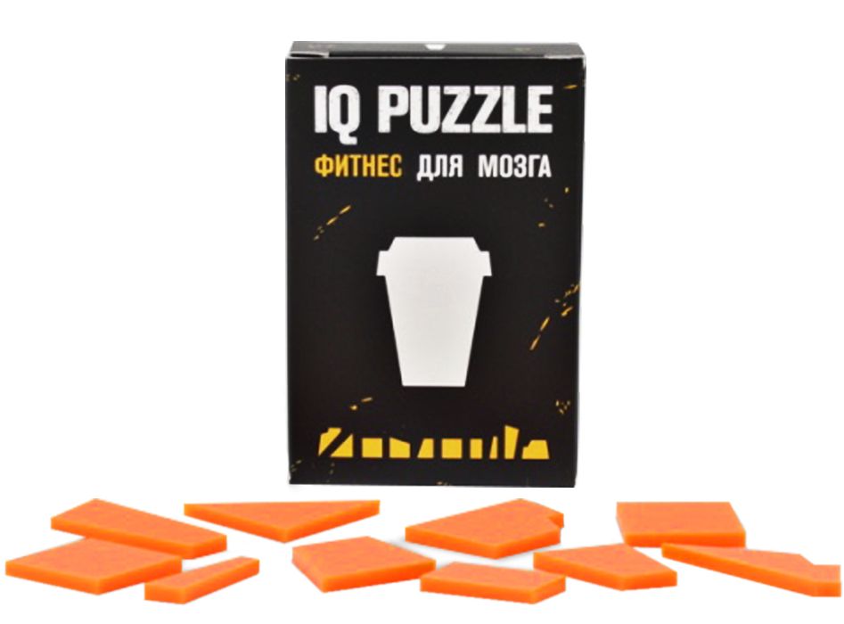Головоломка IQ Puzzle, кофейный стаканчик - фото
