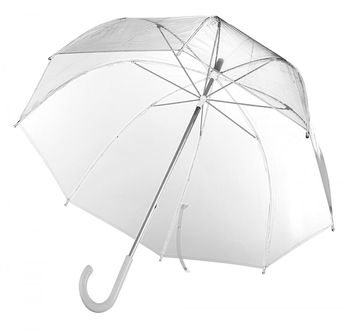 Прозрачный зонт-трость Clear - фото