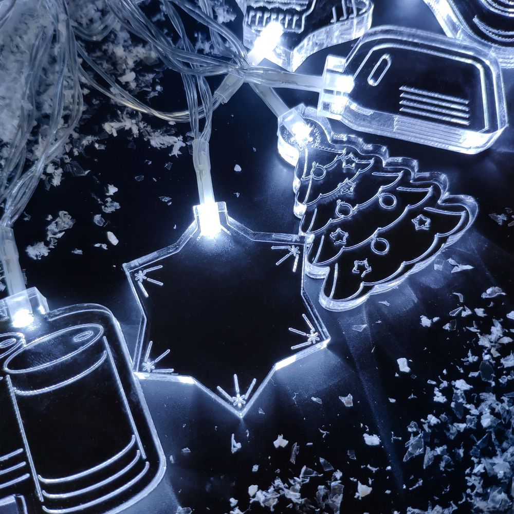 Светодиодная гирлянда Fuel Up - фото