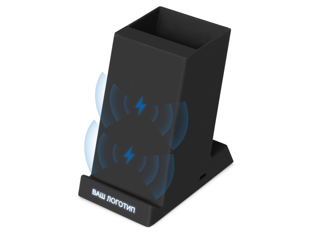Настольное беспроводное зарядное устройство «Glow Box» - фото