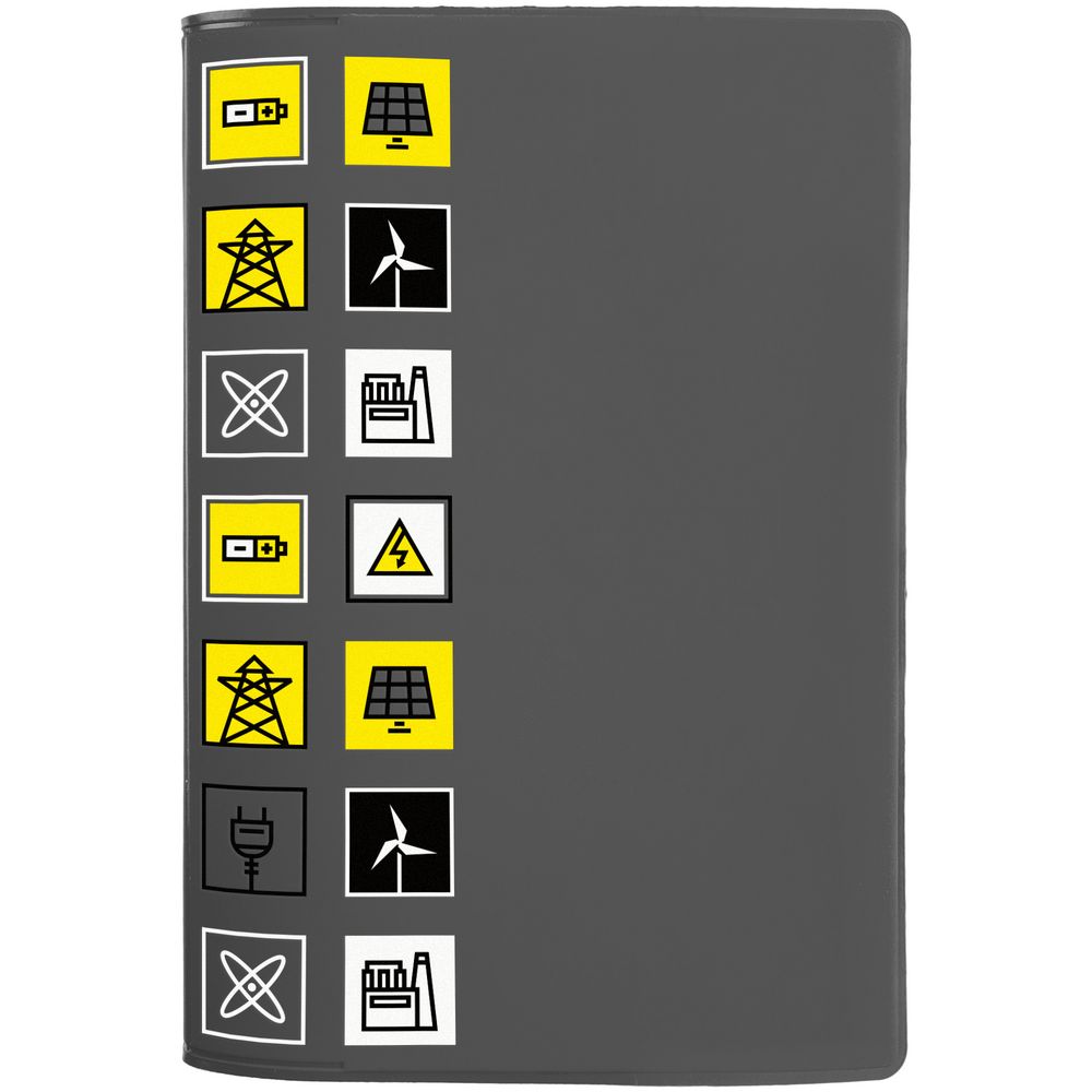 Обложка для паспорта Industry, энергетика - фото