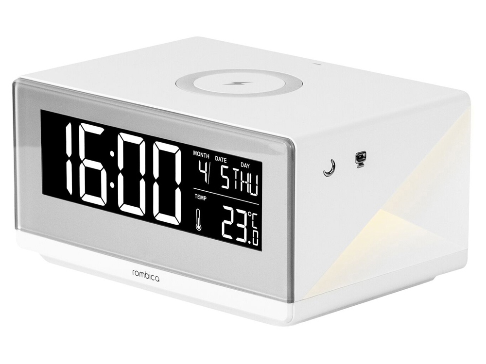 Часы с беспроводным зарядным устройством Rombica Timebox 2 - фото