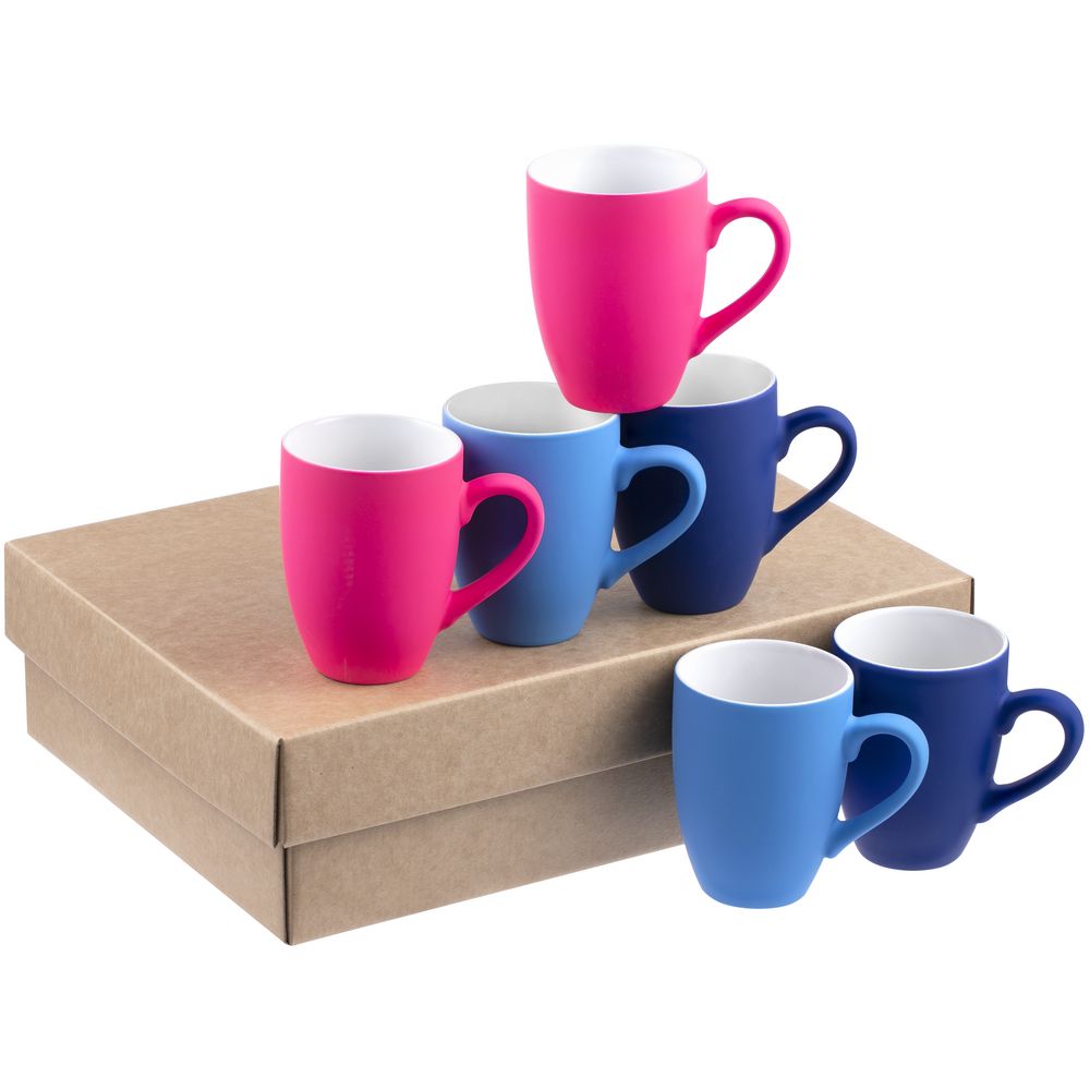 Набор кружек Good Morning c покрытием софт-тач - фото