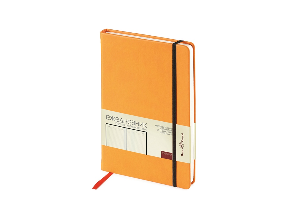 Ежедневник недатированный А5 «Megapolis Velvet» - фото