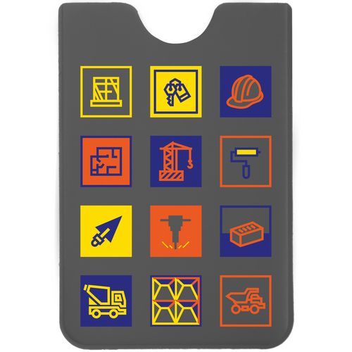 Чехол для карточки Industry, строительство - фото