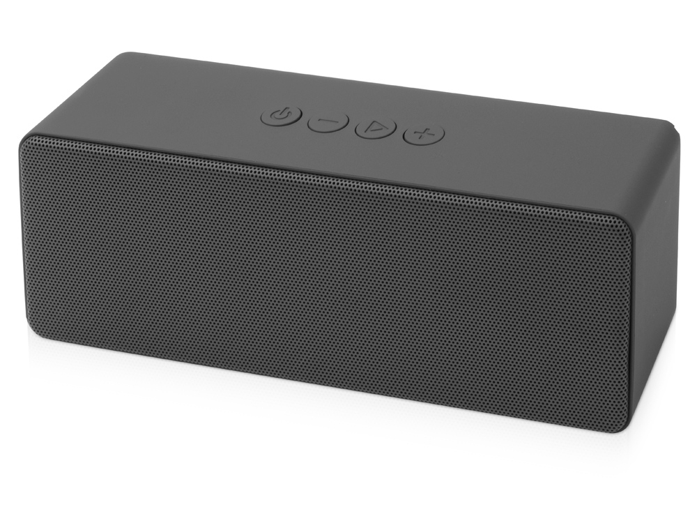 Портативная колонка «Bar» со стереодинамиками, soft touch - фото