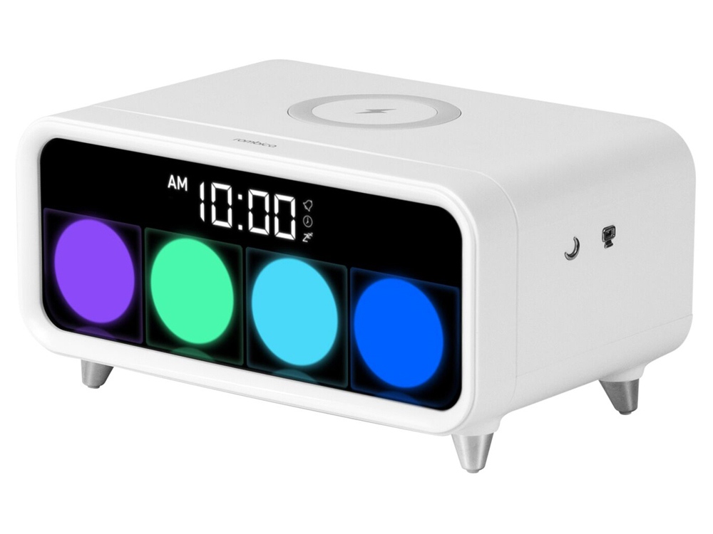 Часы с беспроводным зарядным устройством Rombica Timebox 1 - фото