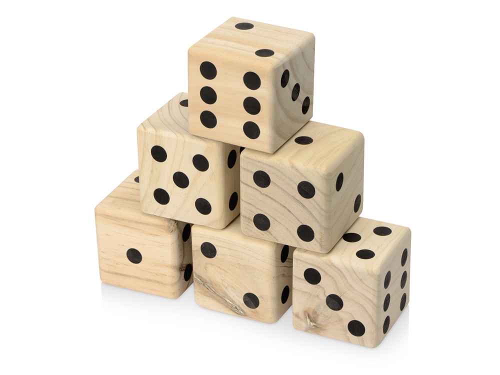 Деревянная игра в кости, XL Dice - фото