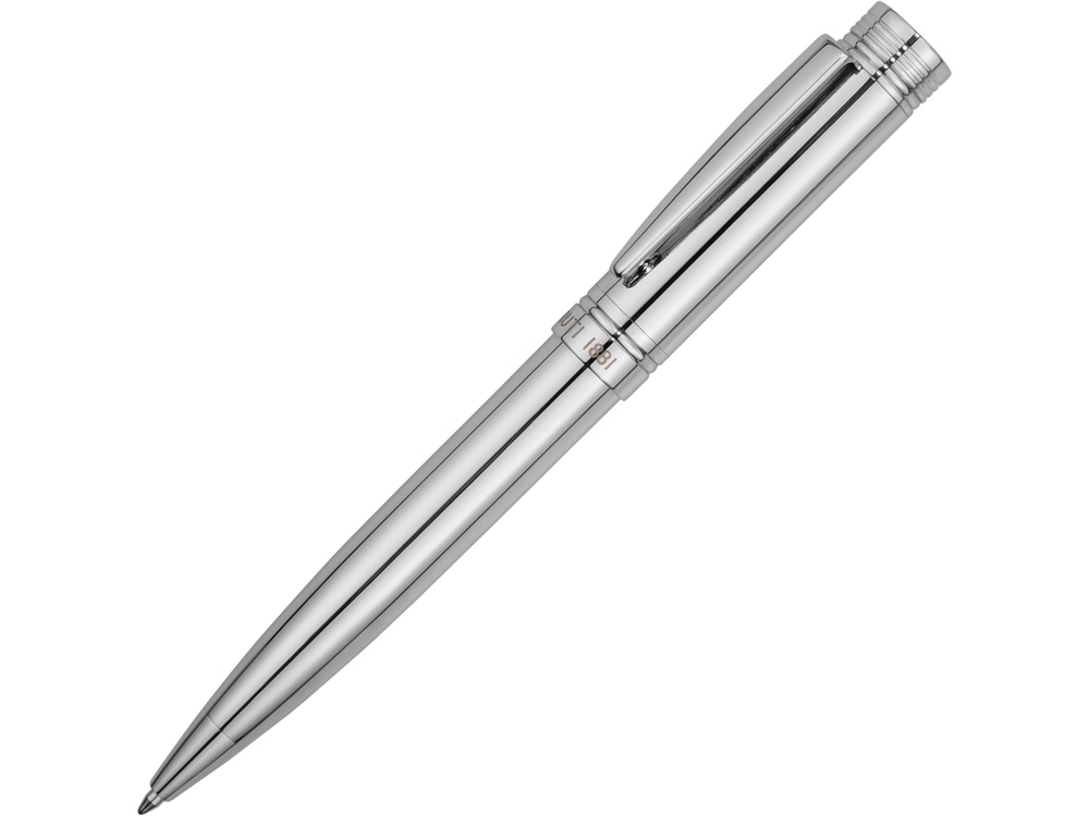 Шариковая авторучка Zoom Classic Silver - фото