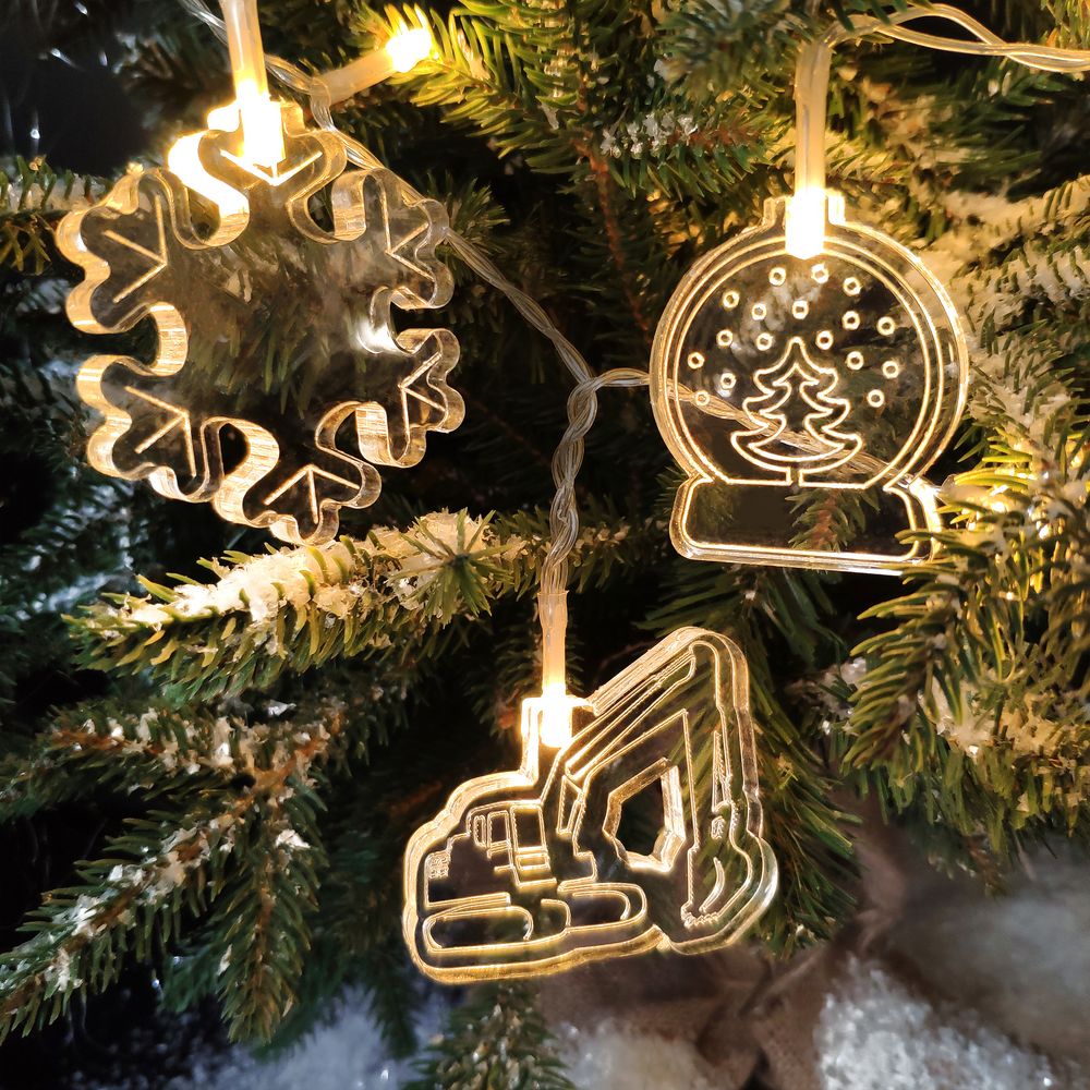 Светодиодная гирлянда Build The Future - фото