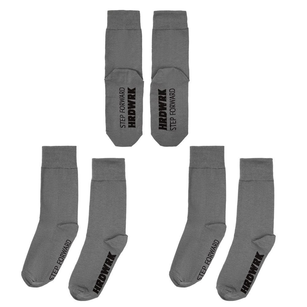 Набор из 3 пар носков Hard Work - фото