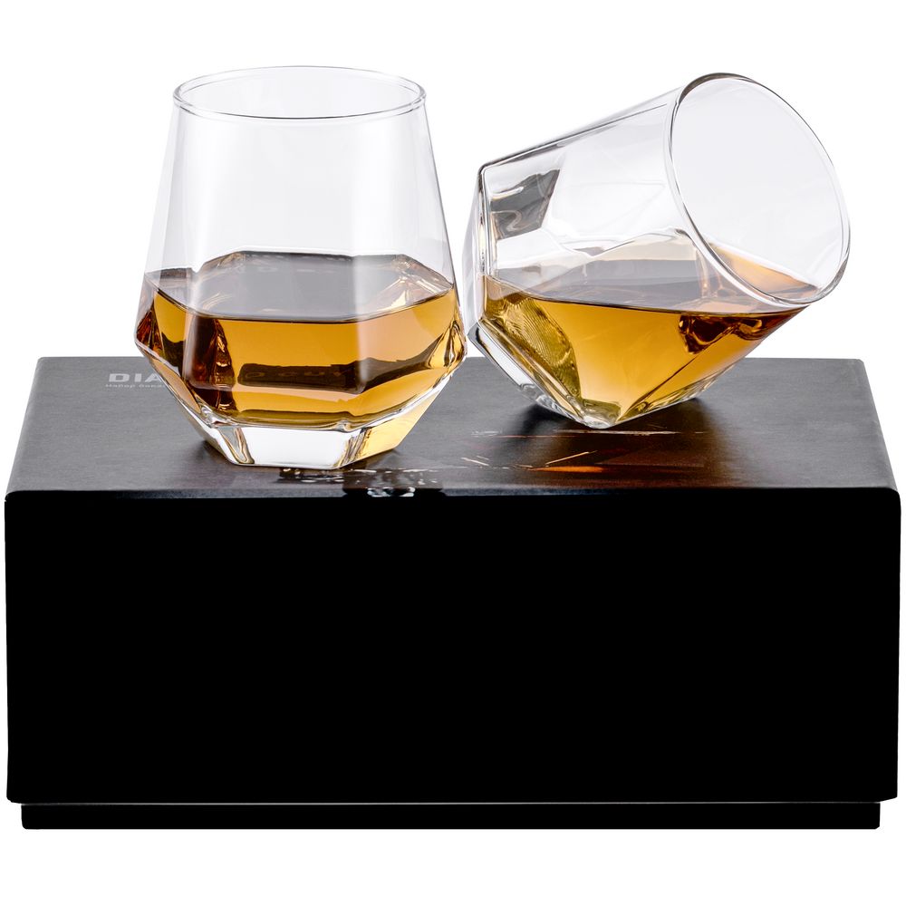 Набор из двух бокалов Diamond Cut - фото